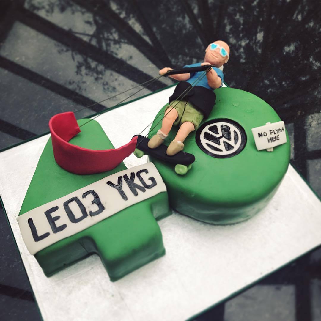 Kiteboarding Themed Cake.