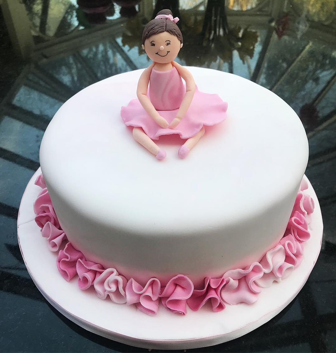 Ballerina Birthday Cake