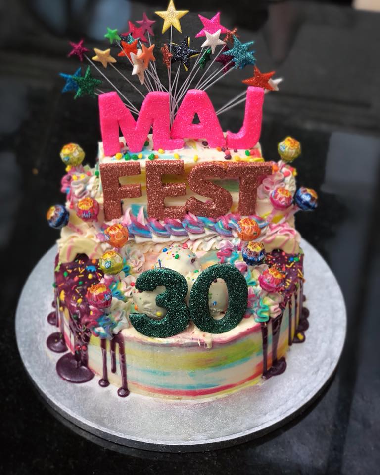 Festival Birthday Cake