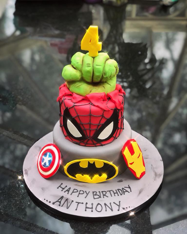 Superhero Cake