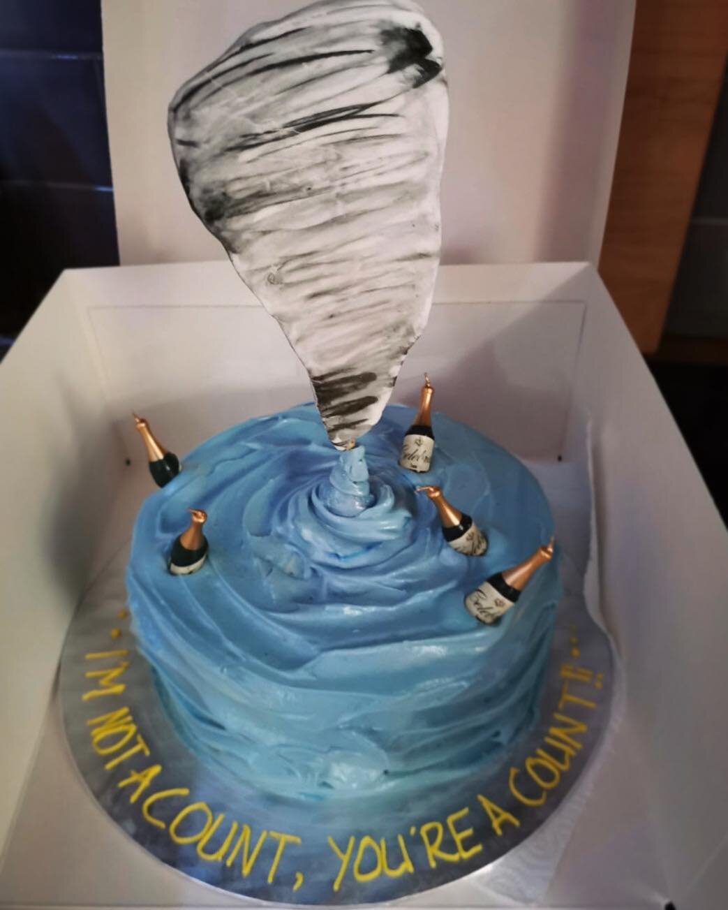 "Hurricane" Cake