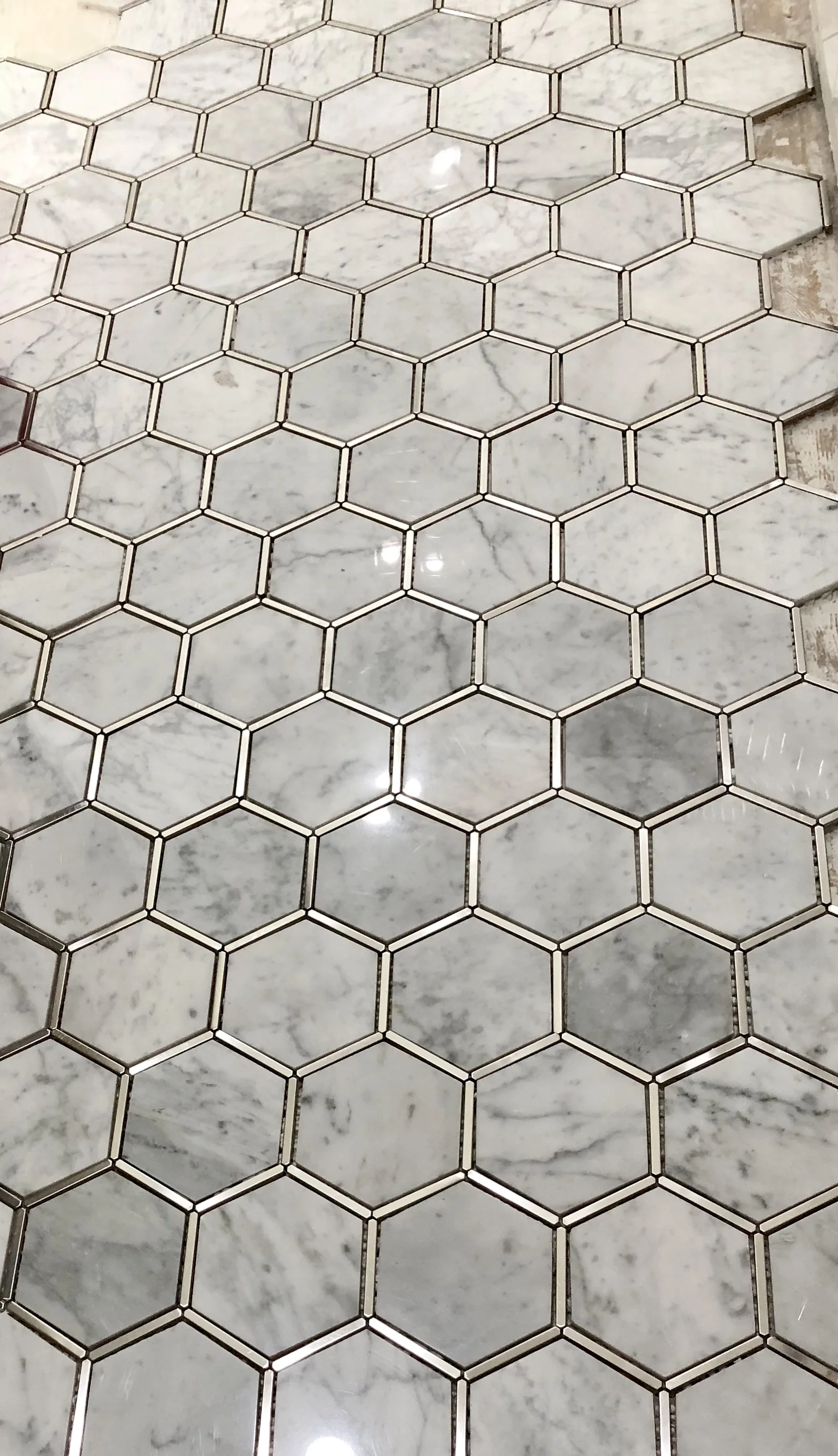 Can’t wait to see how this looks once it’s grouted!