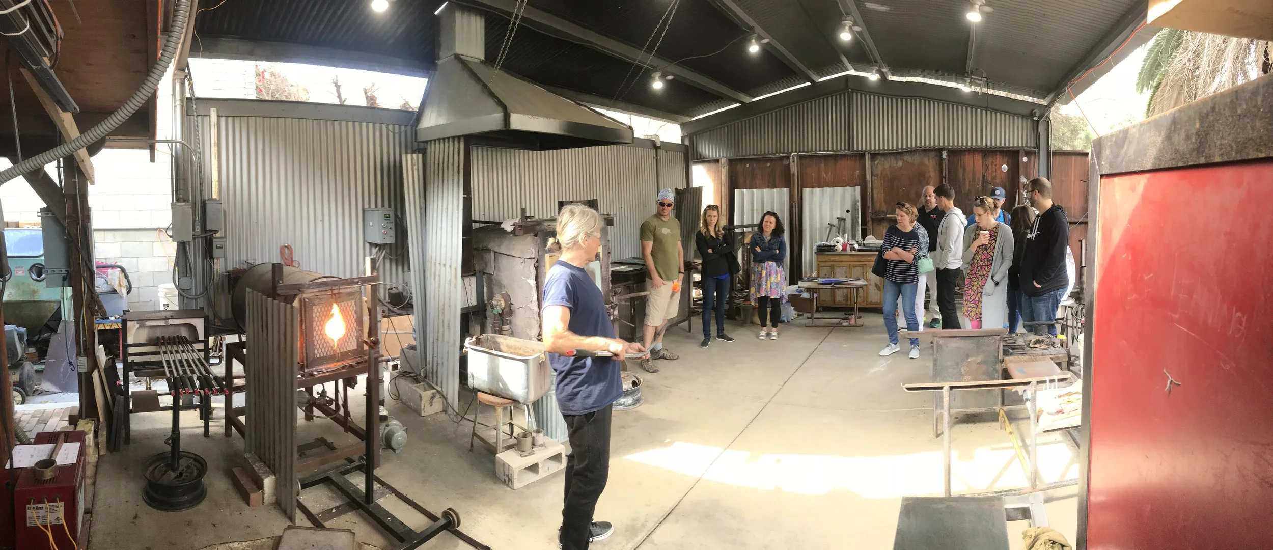 Glass Blowing Studio Tours La Vida Laguna