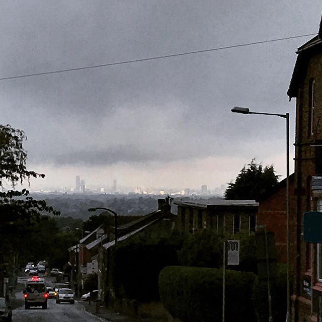 Manchester Revealed Through Clouds (UK) #Manchester #joydivision #neworder #thesmiths #unknownpleasures #industrial #northerncity