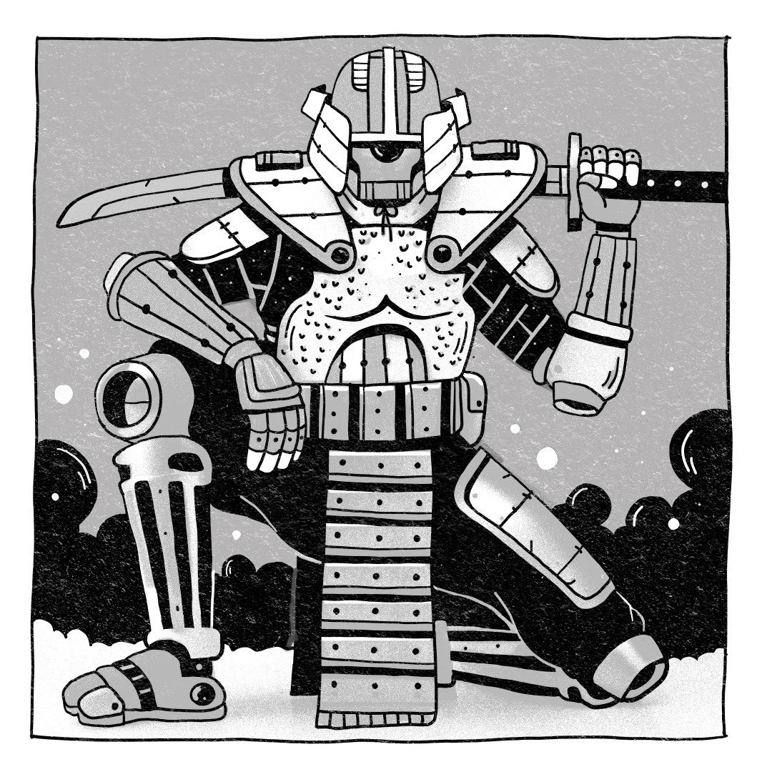 Cybernetic Samurai

#illustration #scifiart #scififantasy #katana #characterdesign #coldsteelknives