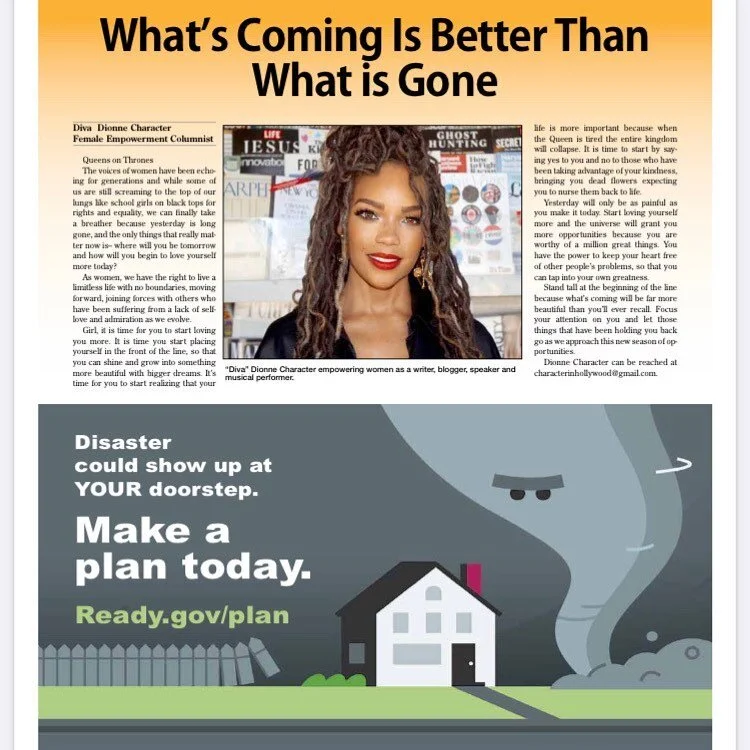 WHAT’S COMING IS BETTER THAN WHAT IS GONE  The voices of women have been echoing for generations and while some of us are still screaming to the top of our lungs like school girls on black tops for rights and equality, we can finally take a bre