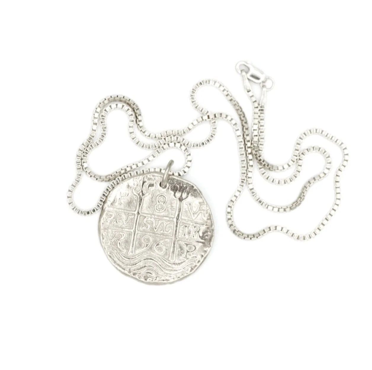 Coin Medallion Necklace — CHARLOTTE 
