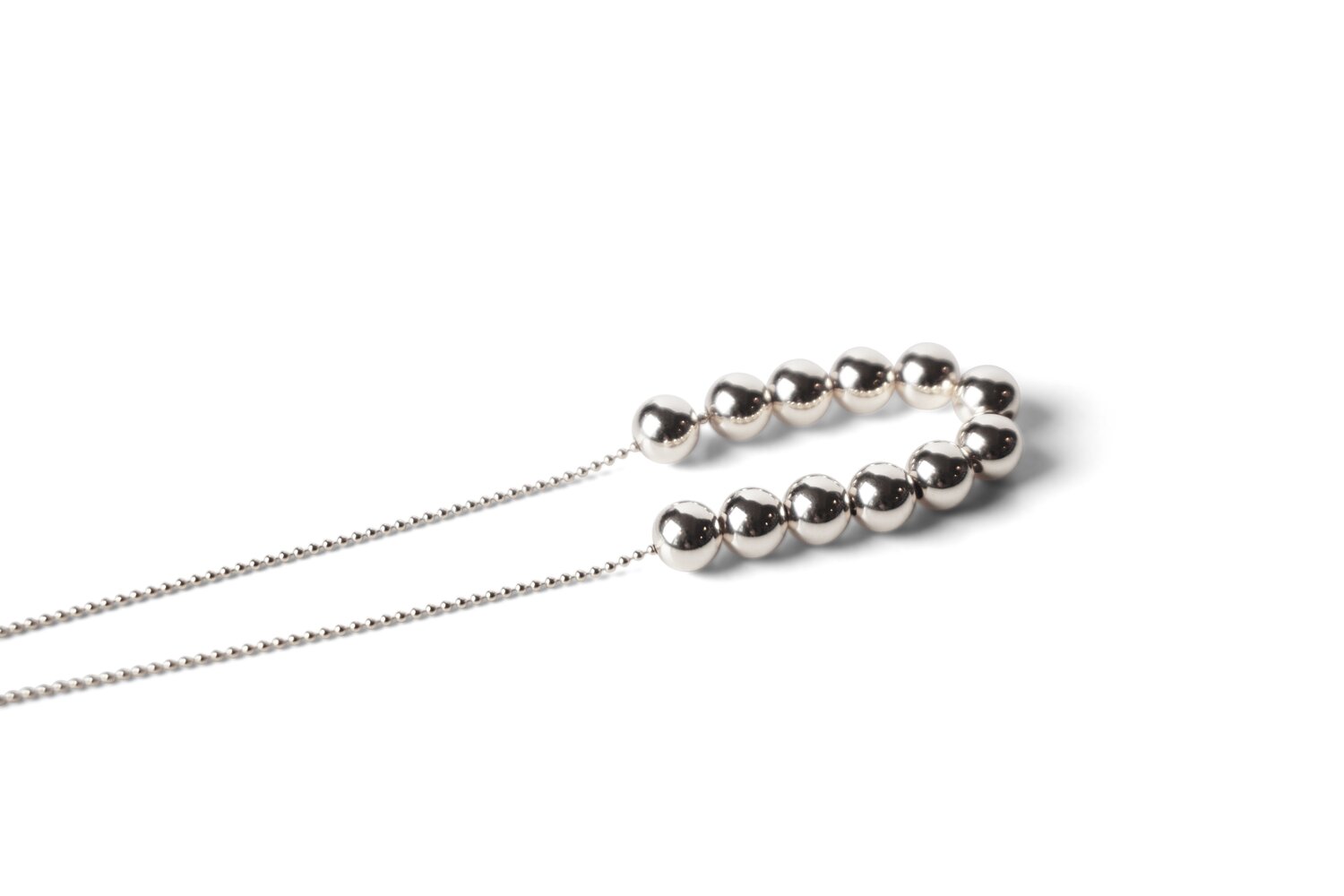 SNAKE CHAIN NECKLACE IN STERLING SILVER — CHARLOTTE CAUWE STUDIO