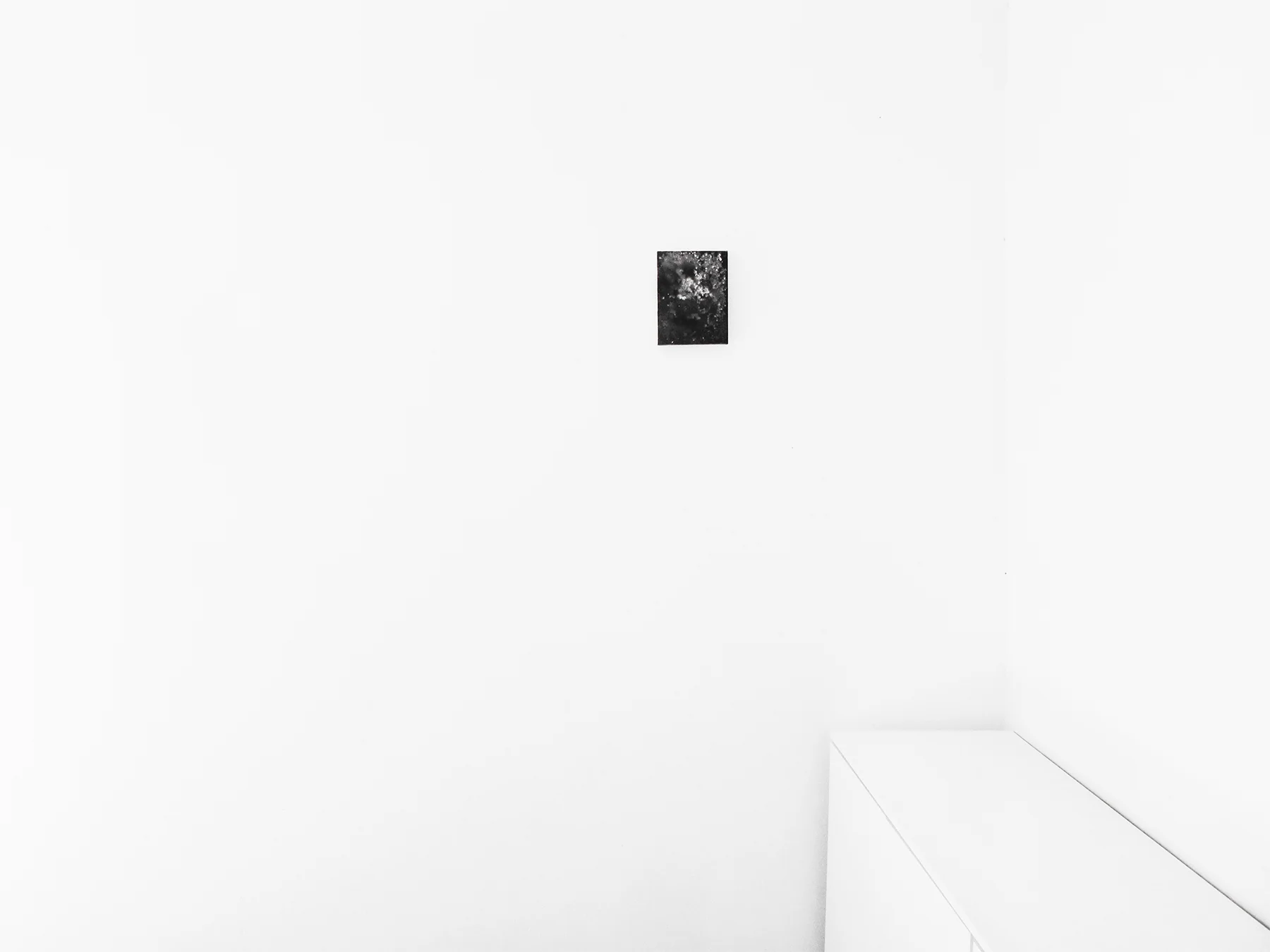 alessandro moroder dirt painting dirt, enamel on canvas 10 x 5 cms 2016