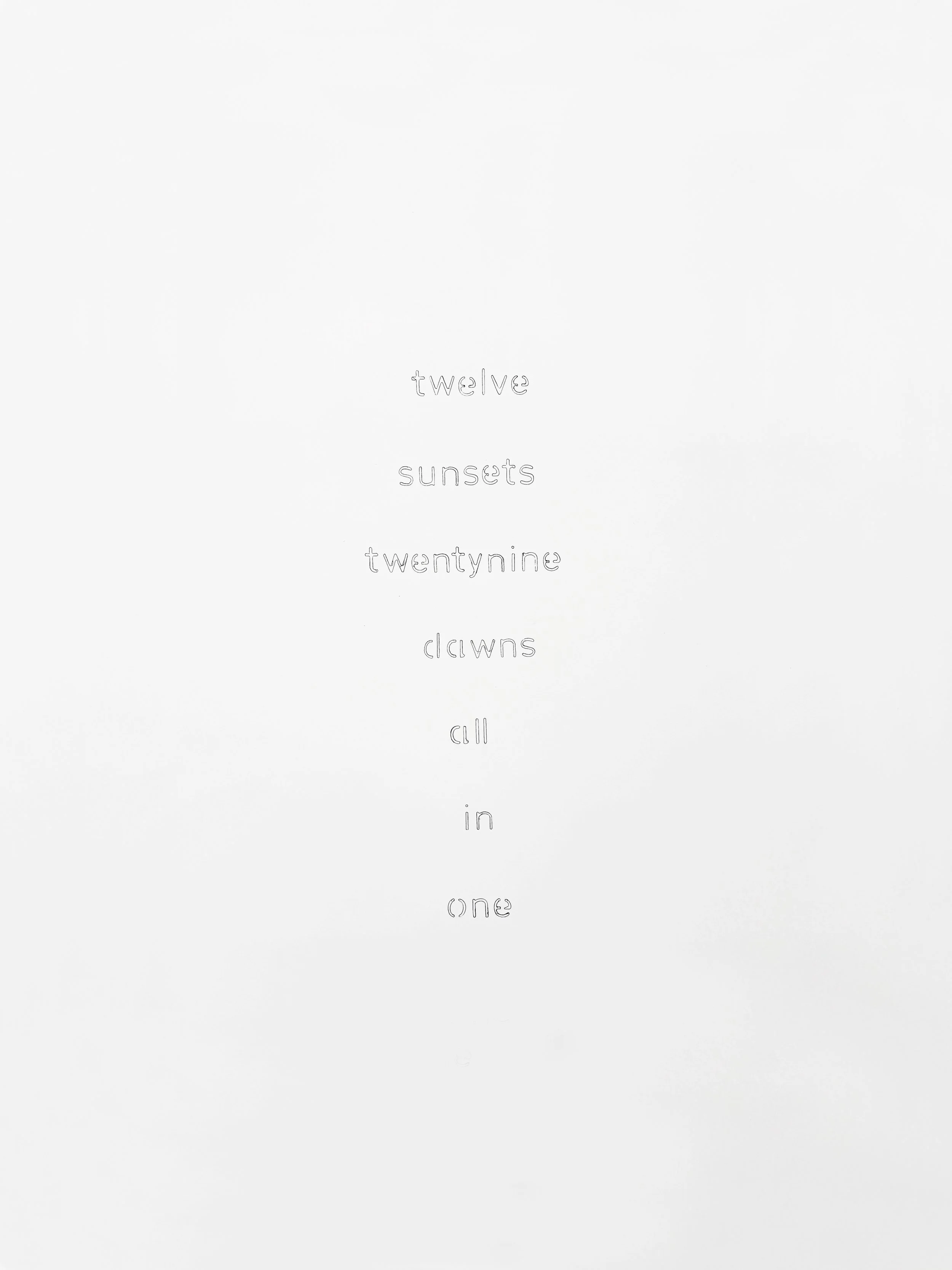  fragments of displacement  ugo rondinone / mario garcia torres / stefan bruggemann / malibu (barbara braccini) / gonzalo lebrija / john giorno / ryan gander / alessandro moroder / jose davila / kd castañeda / andre komatsu / kes richardson / linnea 