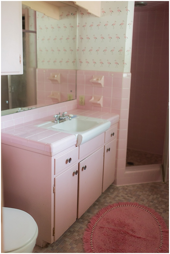 Pink Bathroom Renovation 