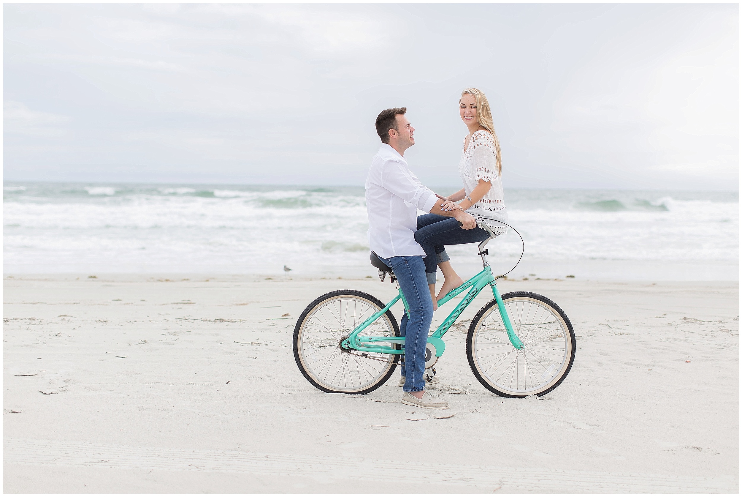 Romantic Beach Engagement Shoot 