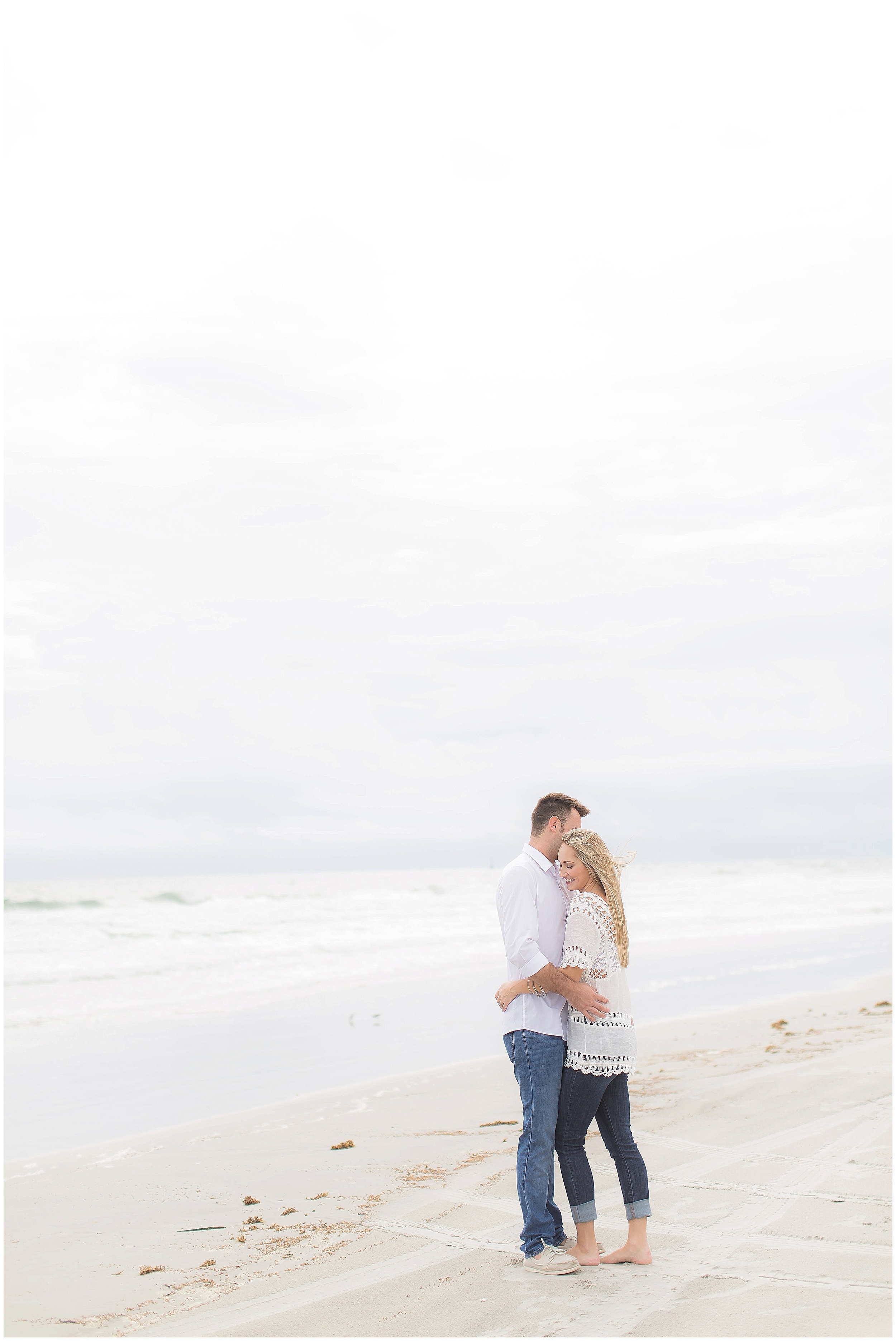 Romantic Beach Engagement Shoot  | PSJ Photography