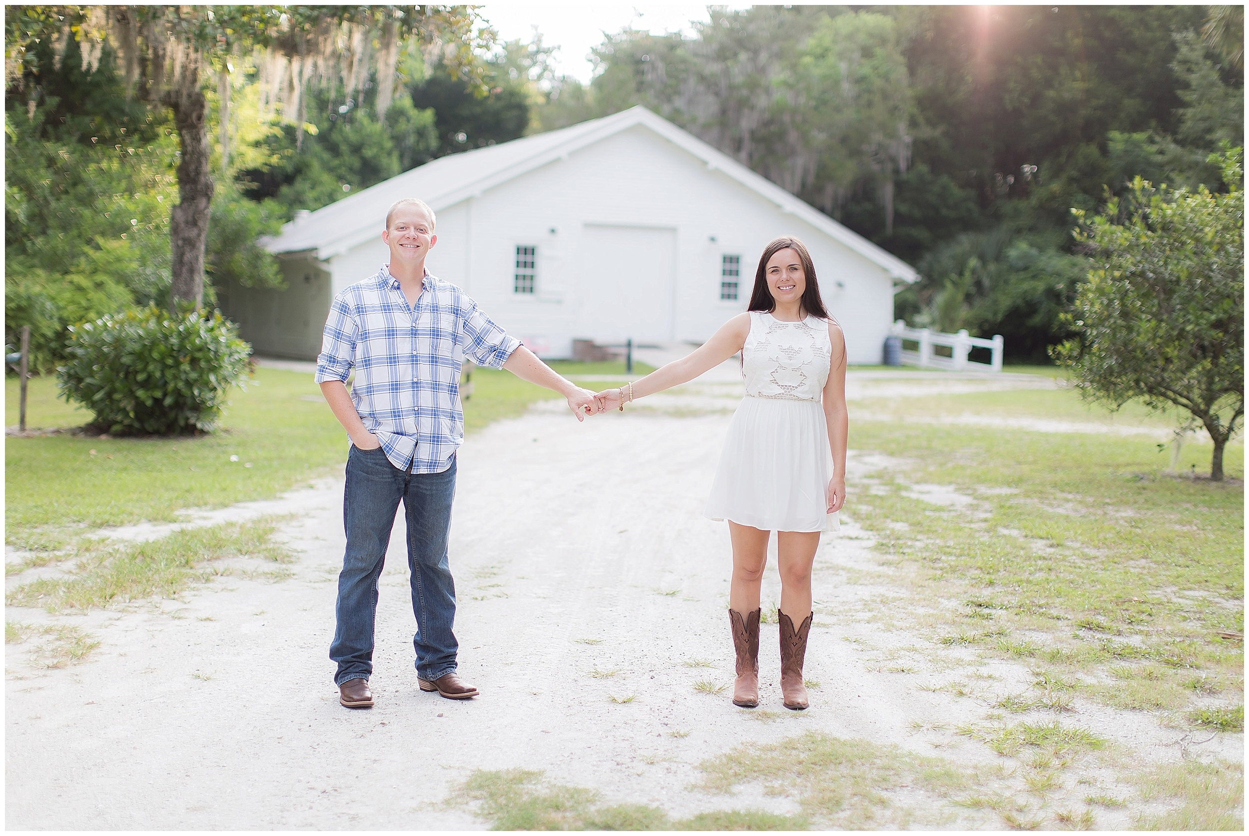 Sweet Southern Engagement Session |  PSJ Photography 