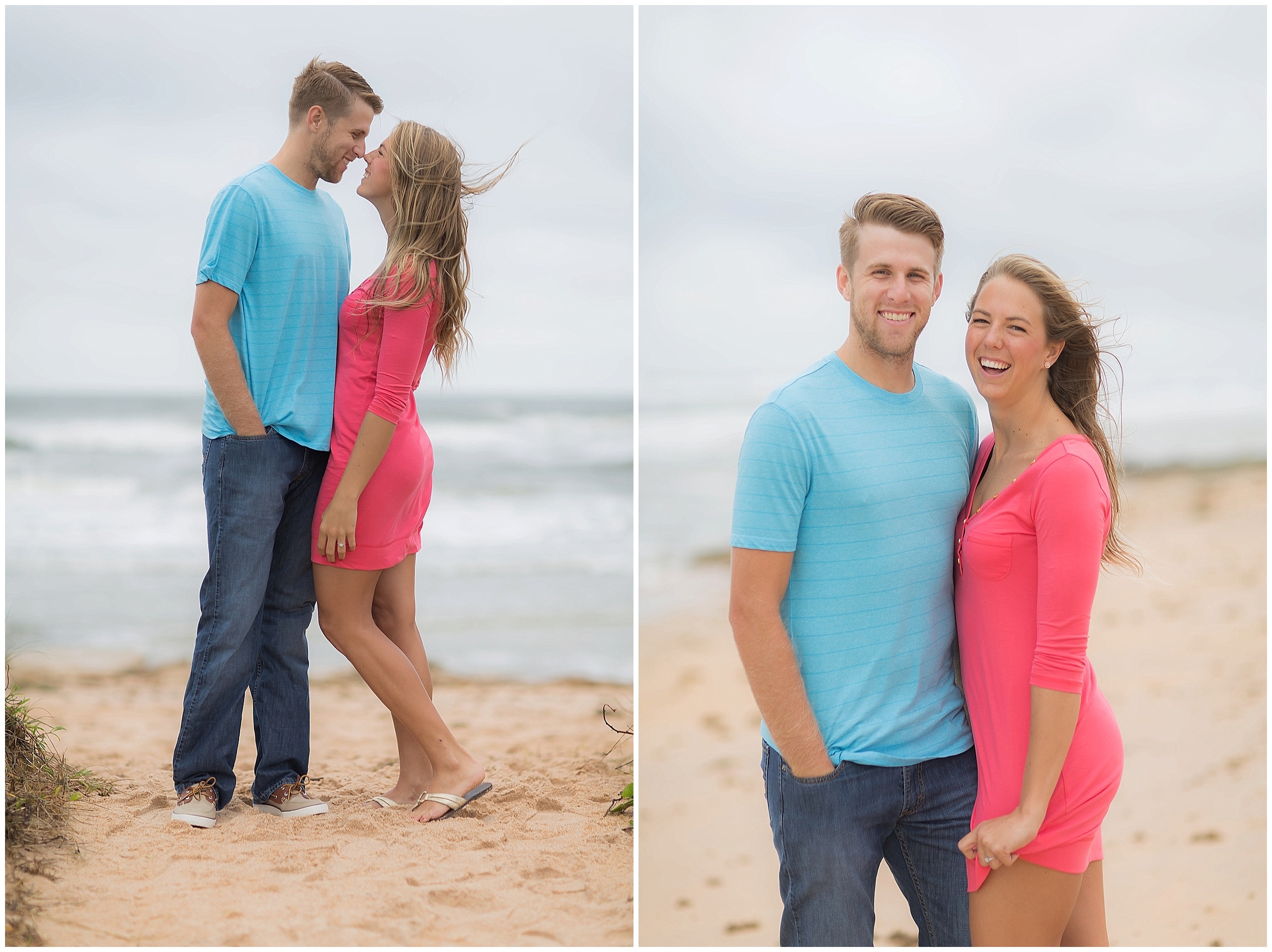 Florida Coast Engagement  |  PSJ Photography