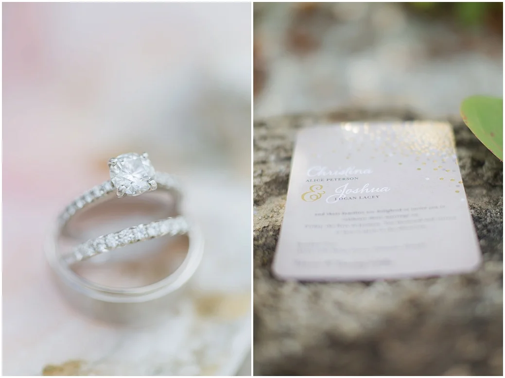 Paradise Cove Wedding | Orlando Florida | Winter Wedding | Grey and Blush | PSJ Photography