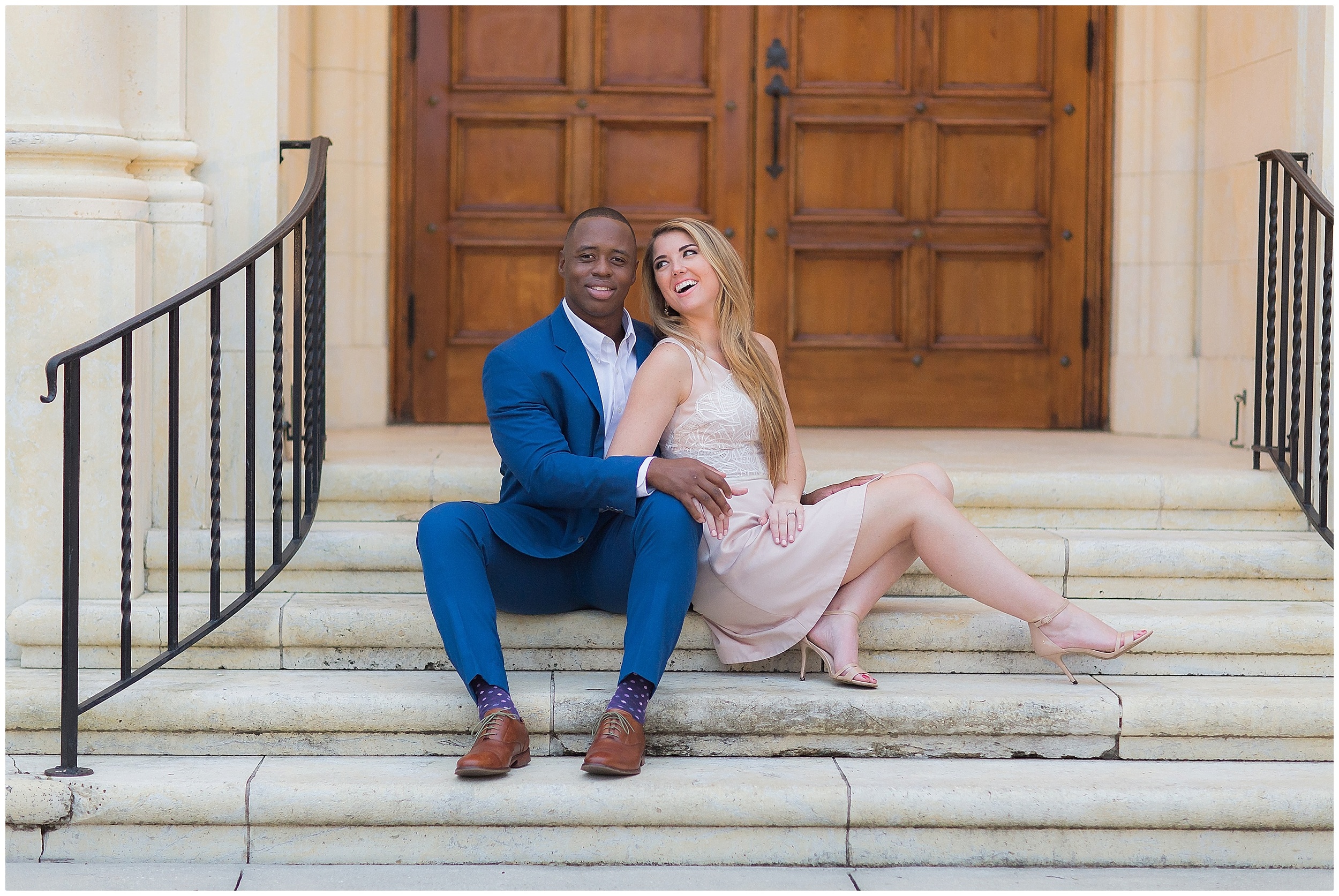 Rollins College Winter Park Engagement Session 