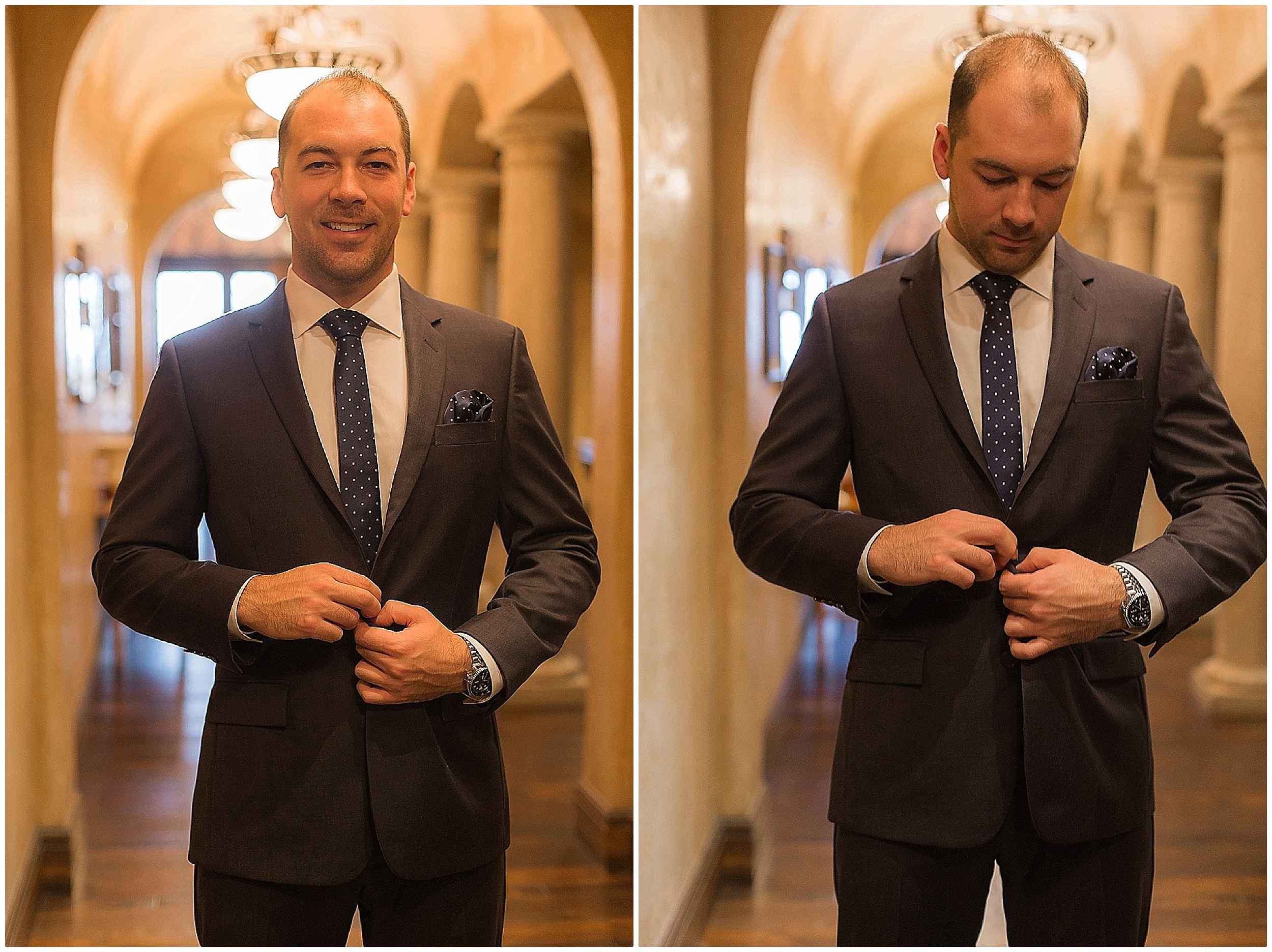 Groom Prep at Bella Collina