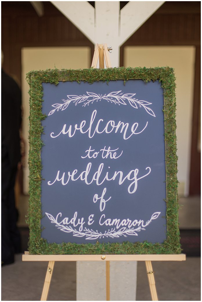 Wedding Welcome Sign 