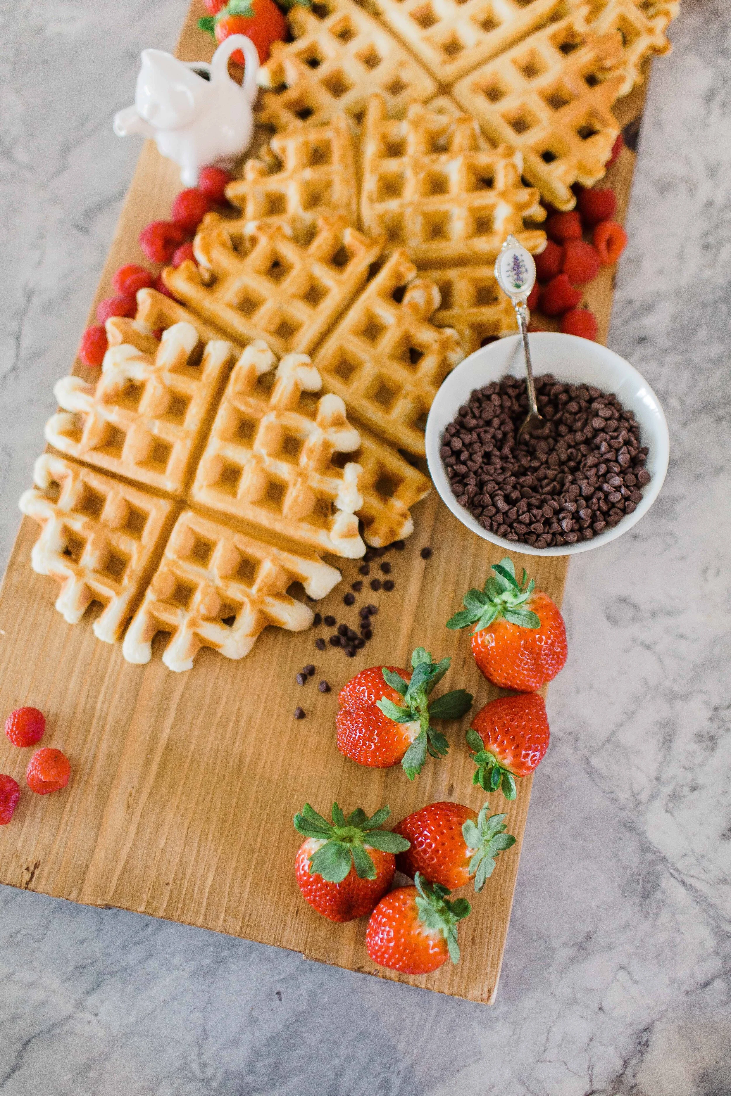 Waffle Charcuterie Board 
