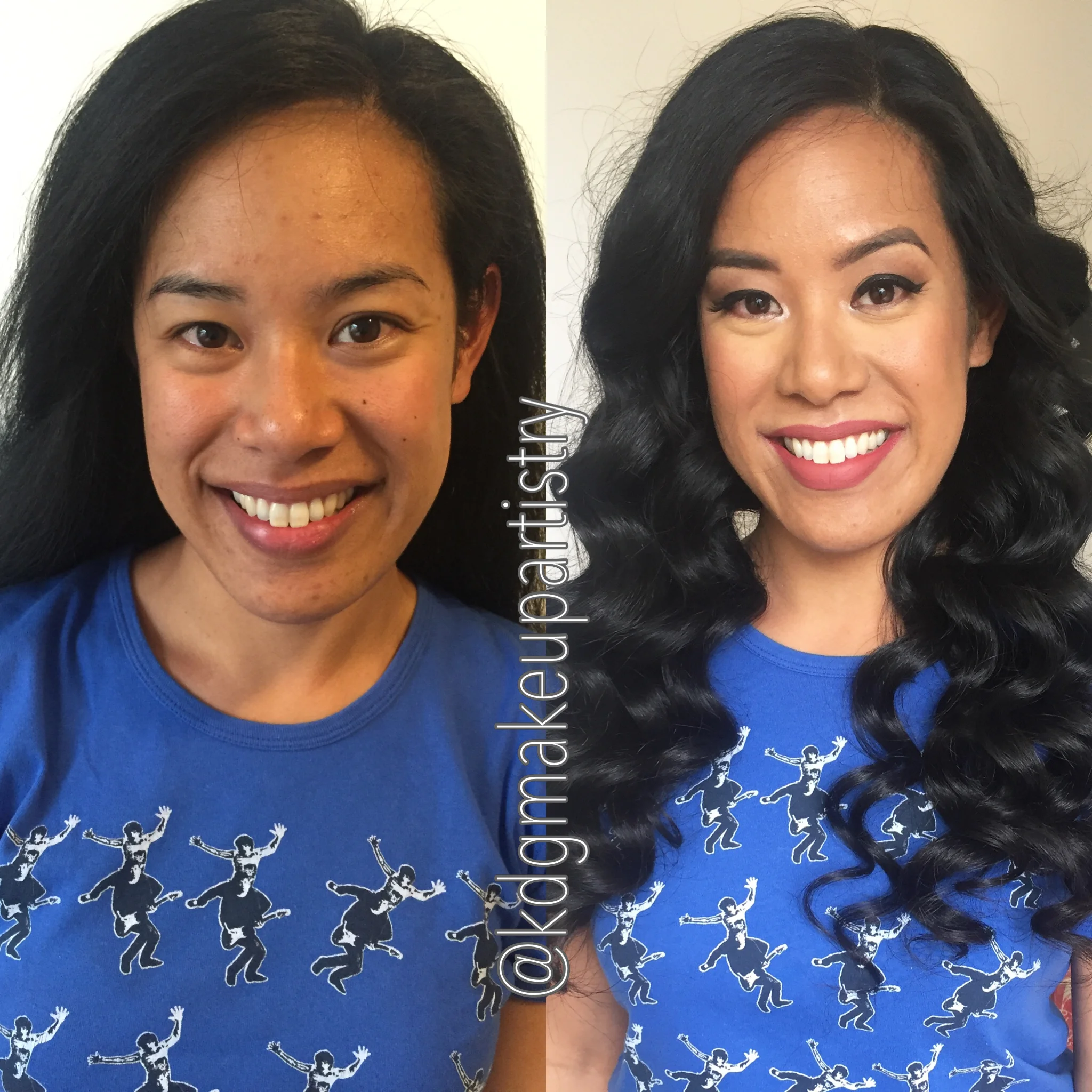  Before &amp; After  Makeup &amp; Hair : Kelsea D. Guevara    Bridal Trial  