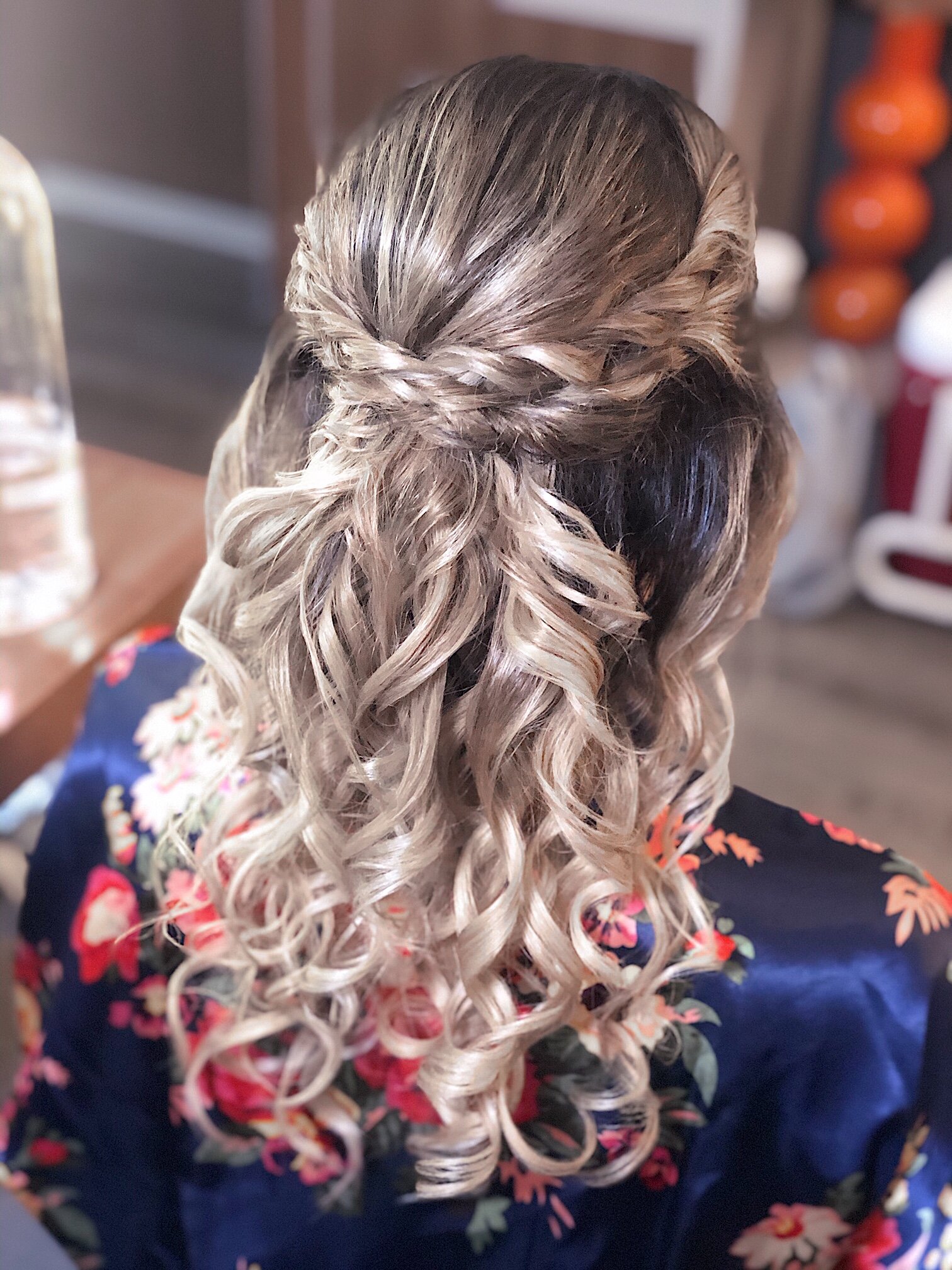   double-twist half-up  | beauty by kelsea 