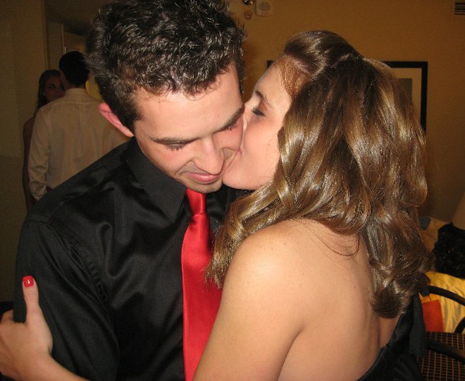 Our first pictures together in January after we started dating