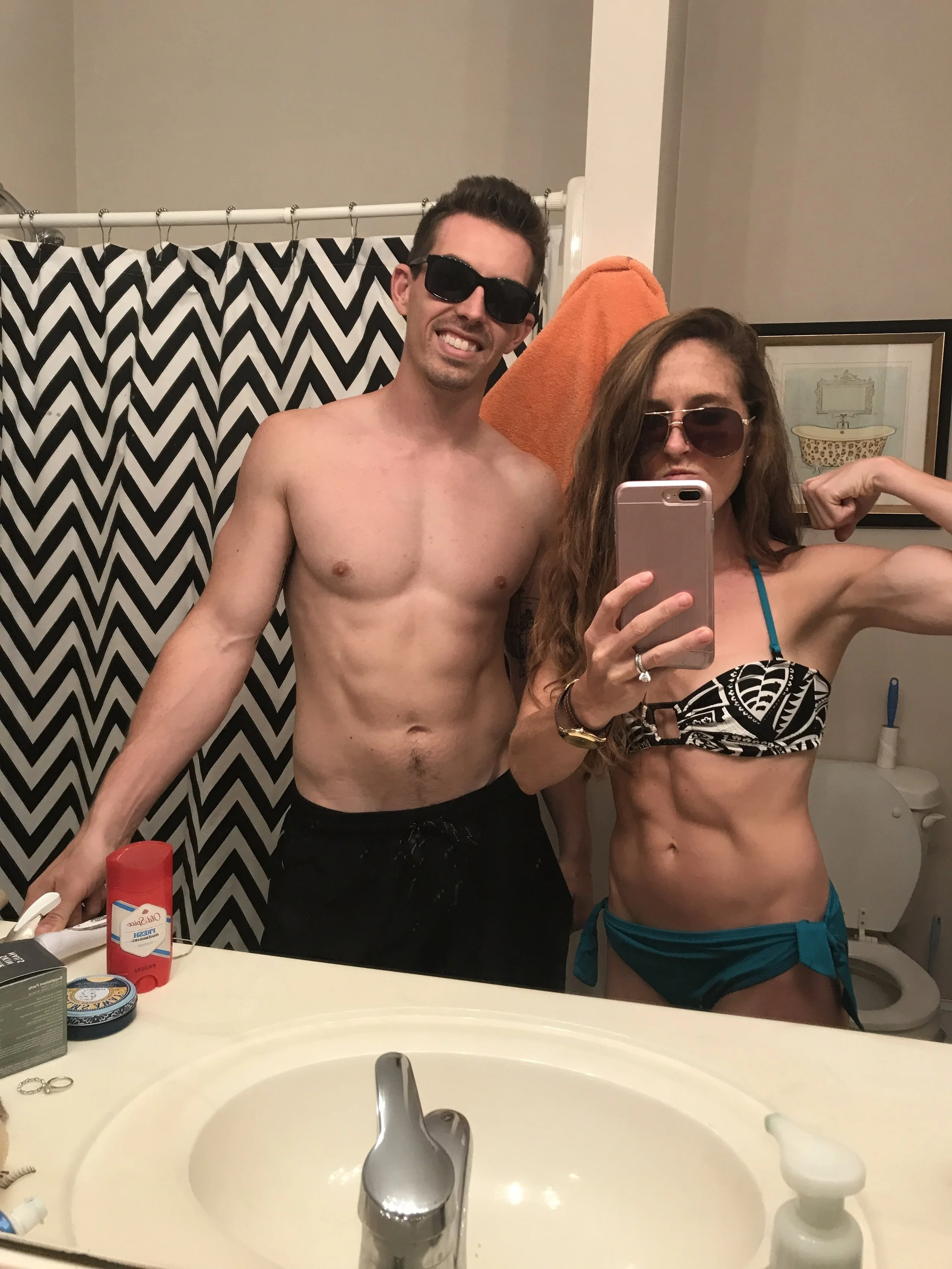 I'm such a douche bag and made my husband take this with me! HAAA! This is also one of my best friends bathrooms so I kinda hope she texts me to remind me what a tramp I am.