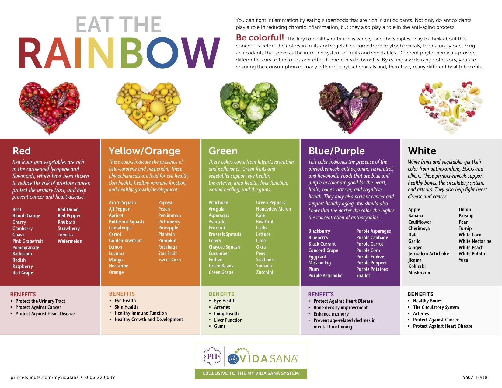 My Vida Sana - Eat the Rainbow - 2018
