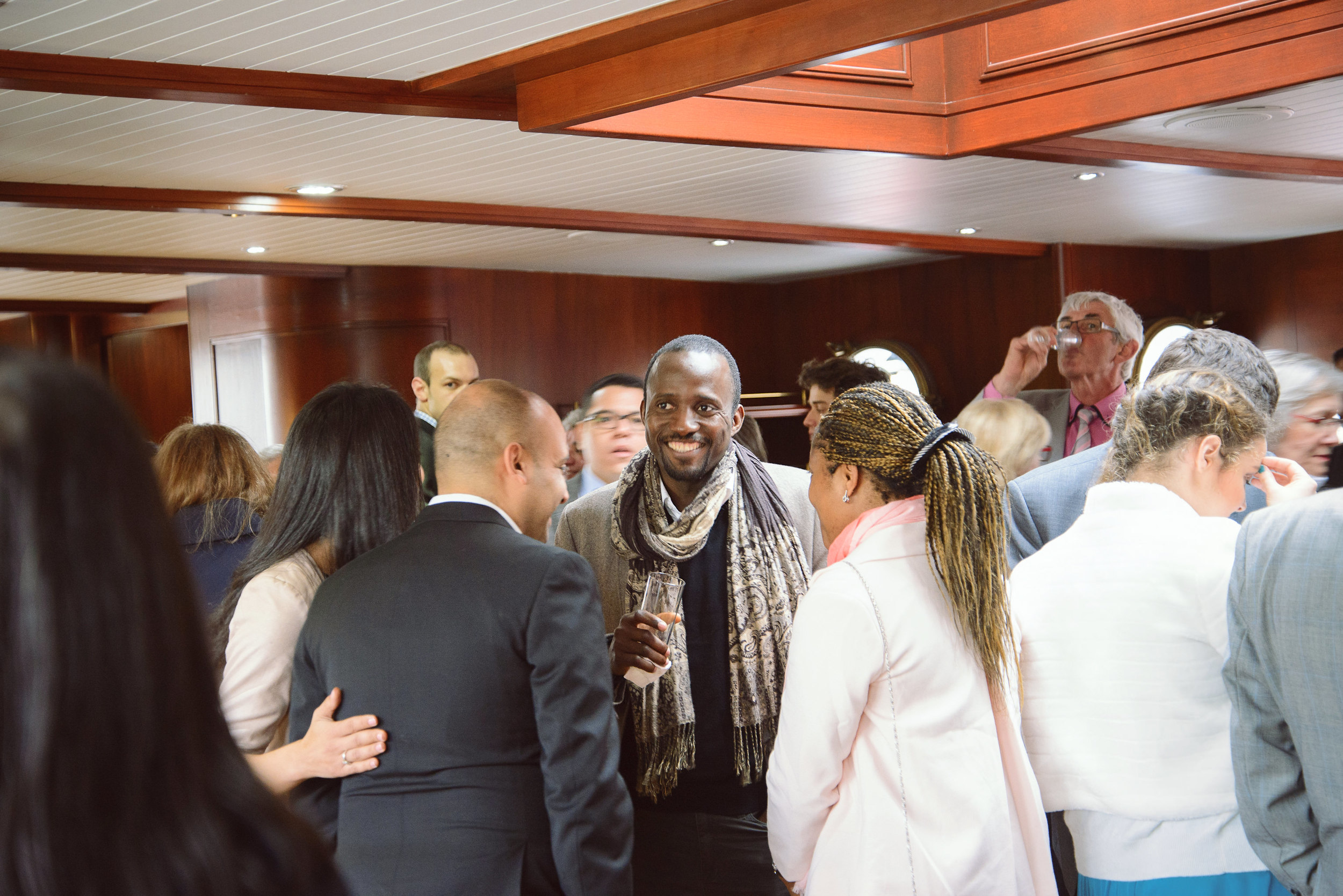 Mariage Celine&Jean-Baptiste Yacht de Paris Traiteur Lenôtre