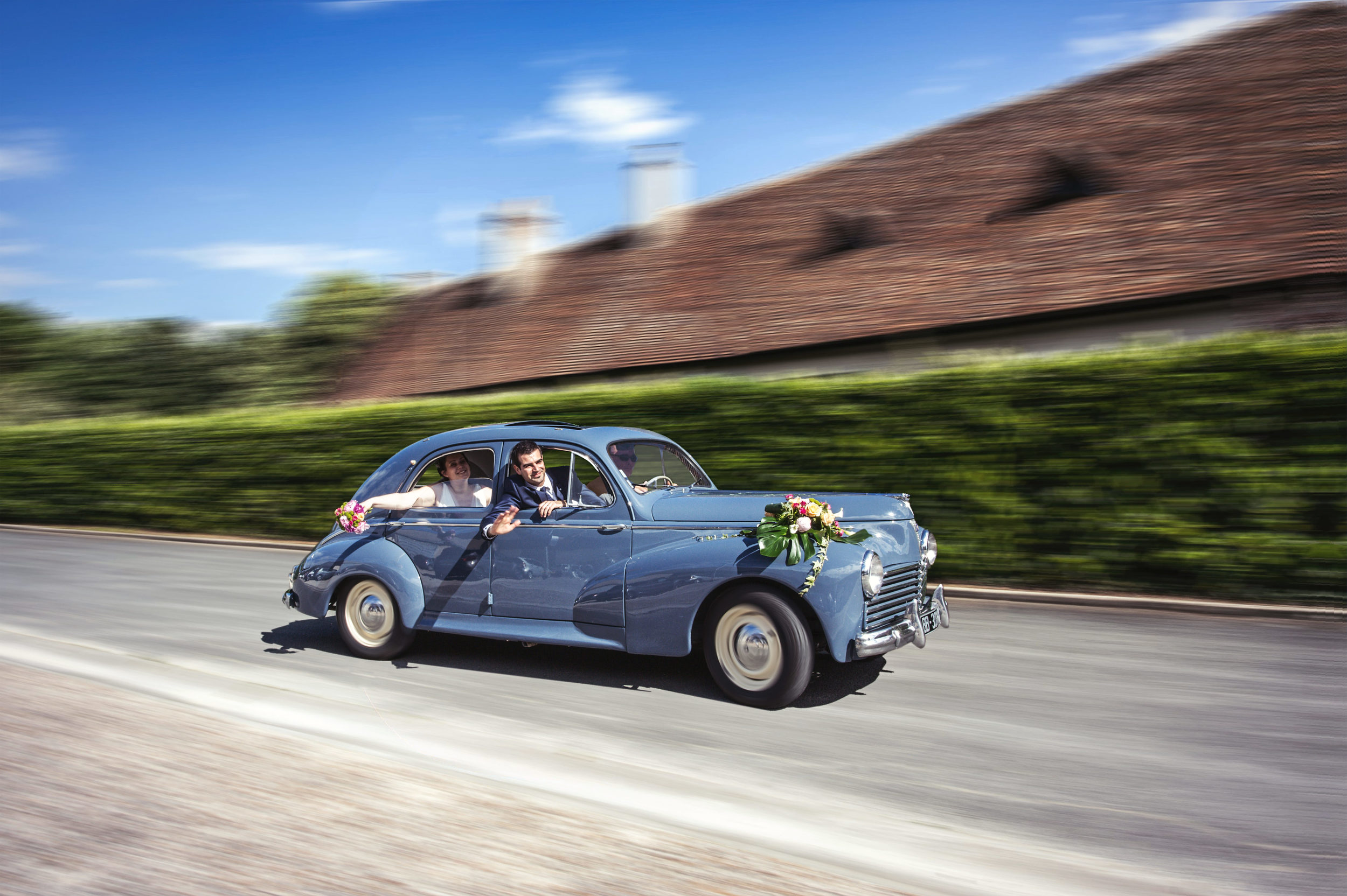 Mariage voiture ancienne