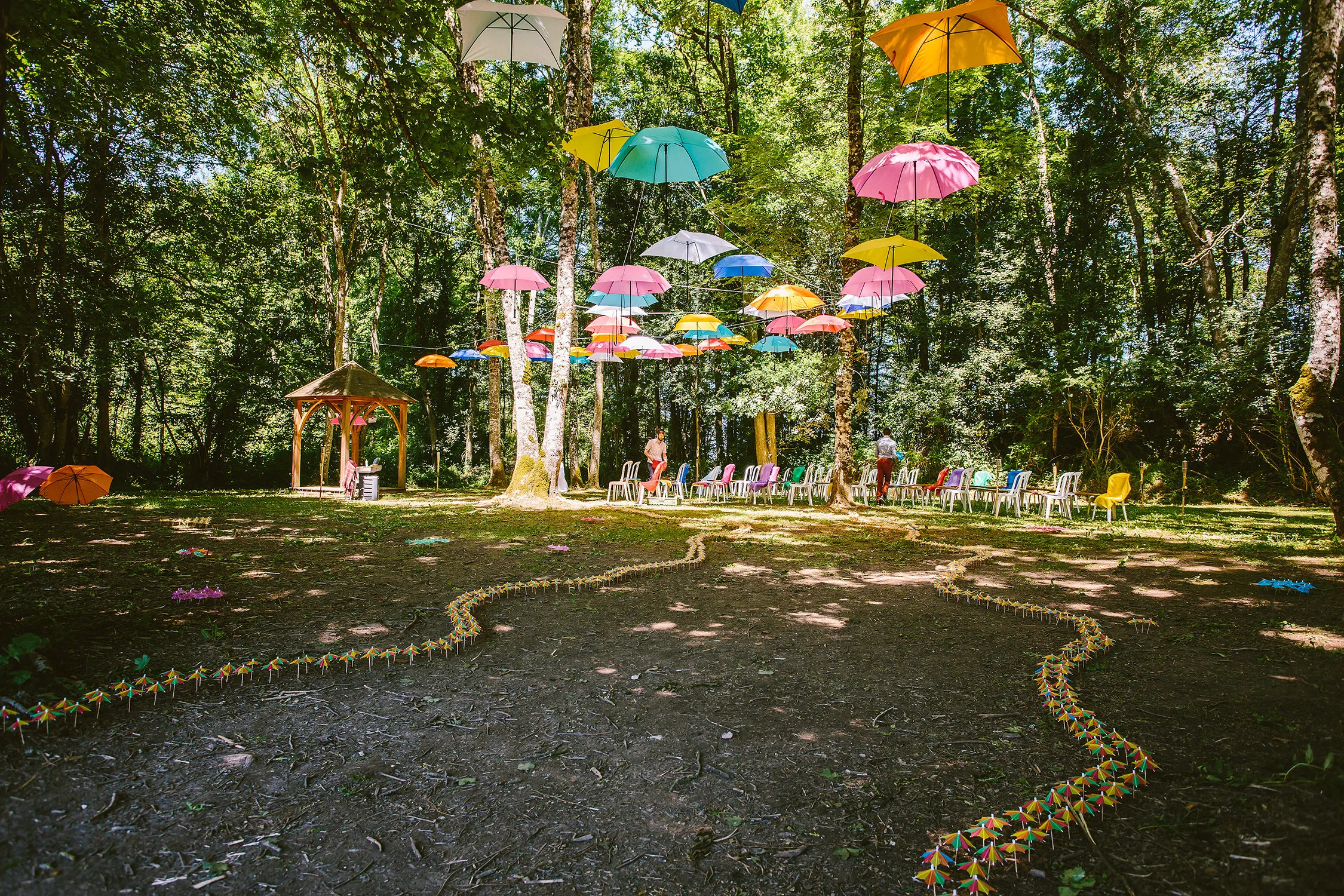 Décoration parapluie