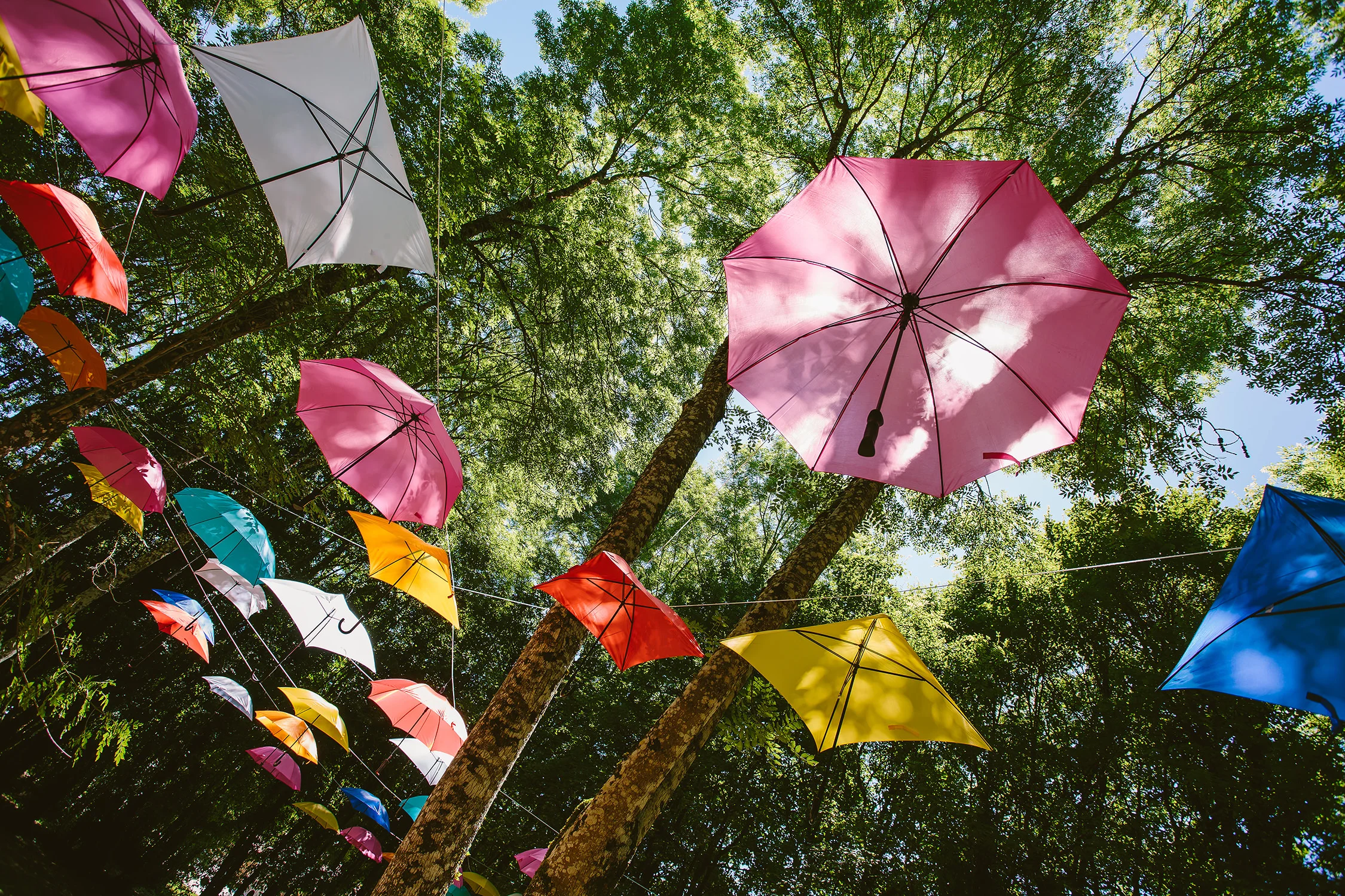Déco parapluies