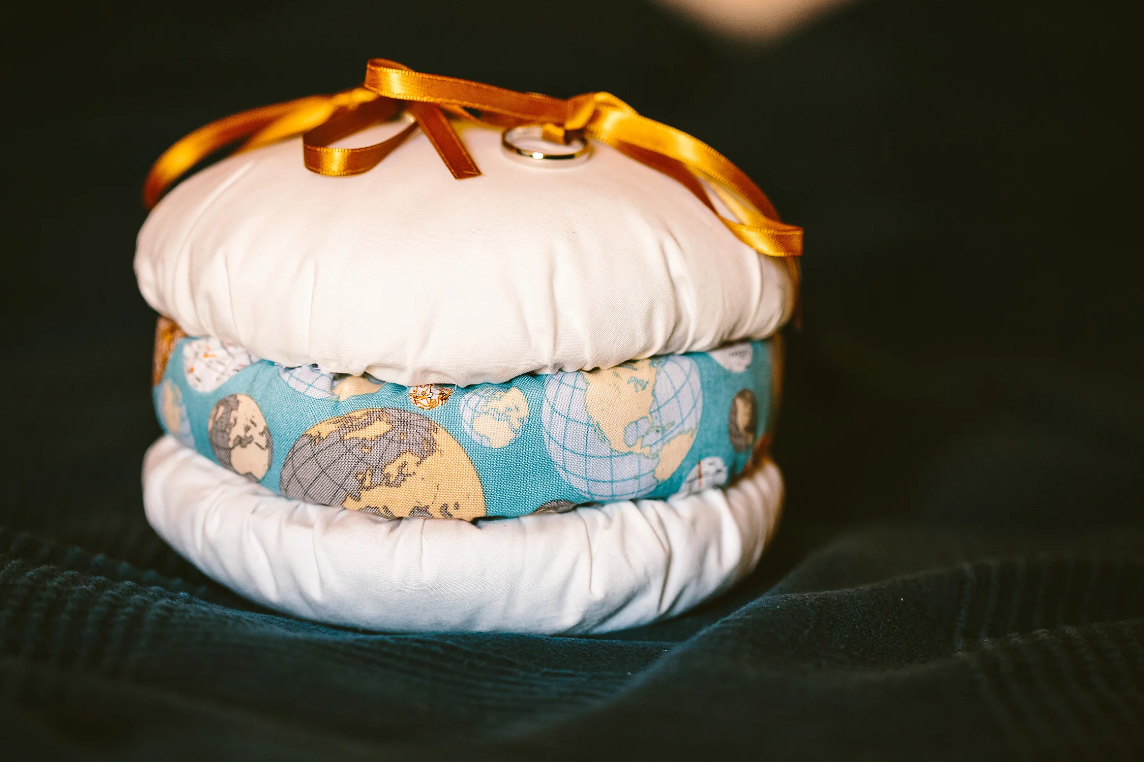 Macaron coussin
