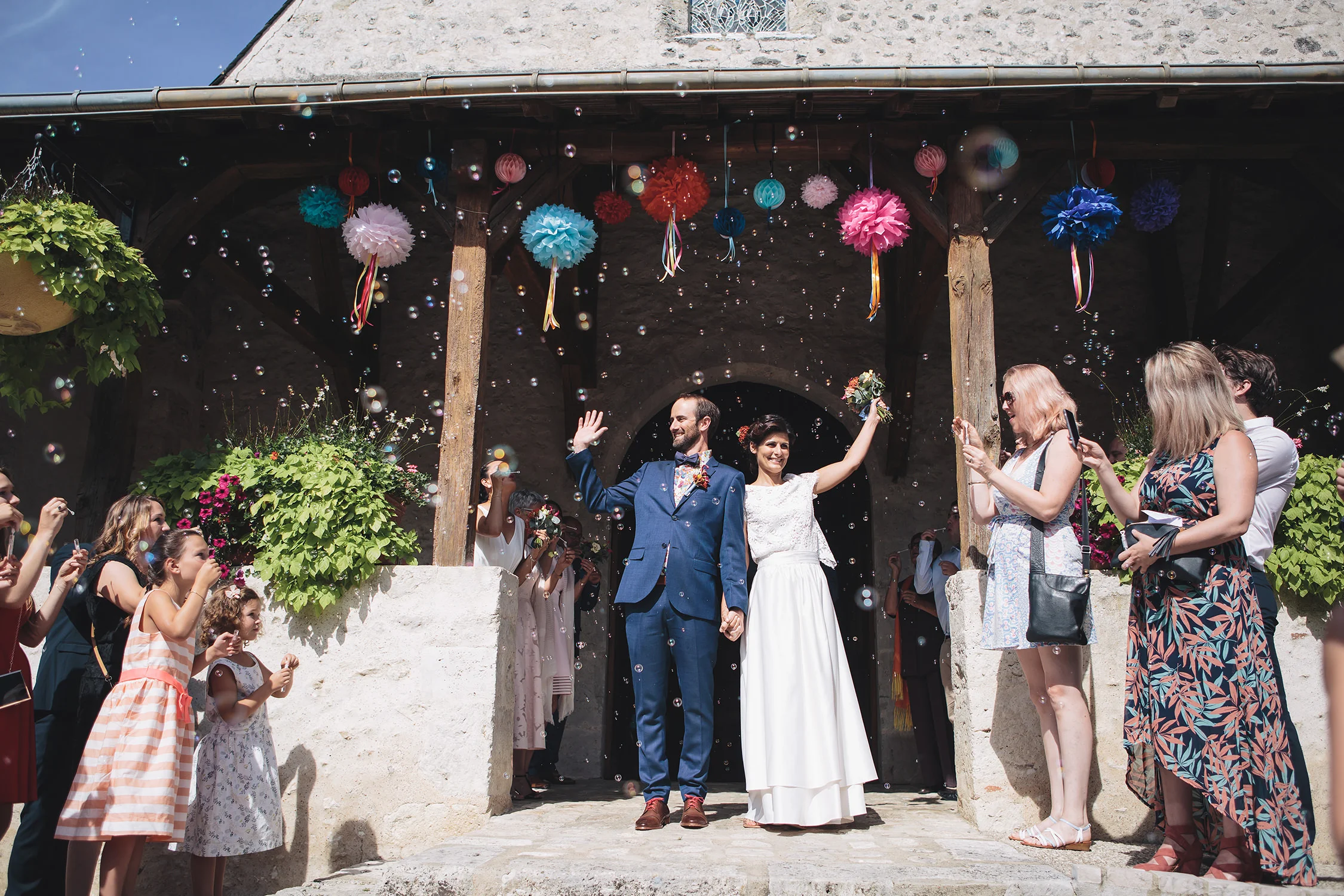 Mariage à l'église de Huisseau sur Cosson