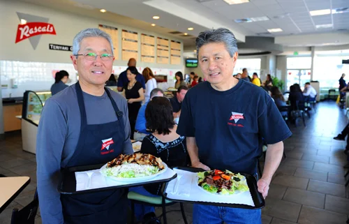 Wayne &amp; Phil still working the counters at all three restaurants