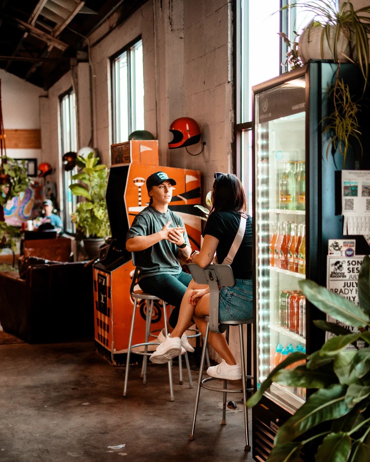 One of our favorite corners in the cafe, captured by the homie @thisis_harbor 

Slinging the good stuff til 10pm tonight!

Bike night from 6-8pm! @poeticundergroundkc from 8-10pm!

#kccoffee #bliproasters #westbottoms #madeinkc #kansascity #kcmo #kc 