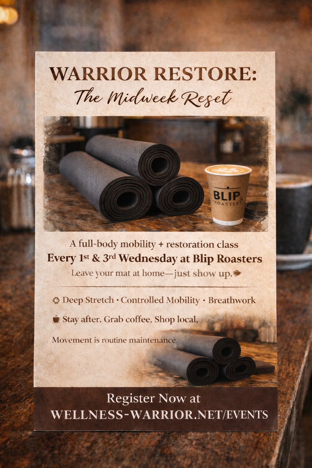 Warrior Restore: The Midweek Reset