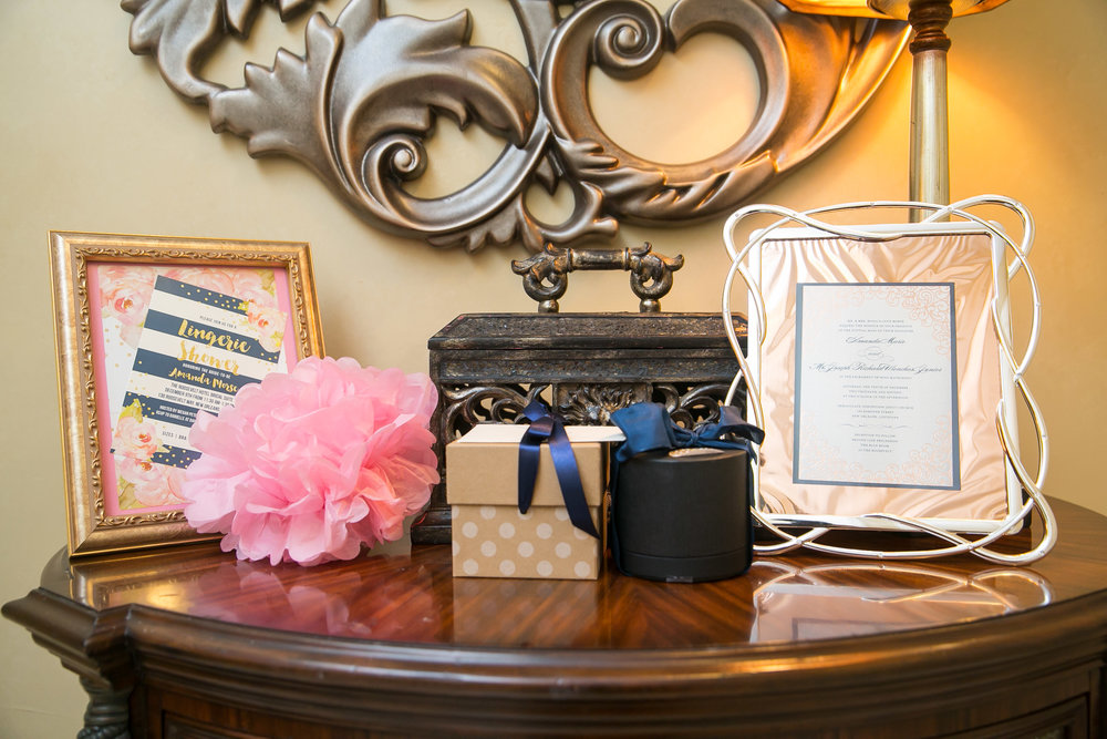 Bachelorette Lingerie Shower Welcome Table