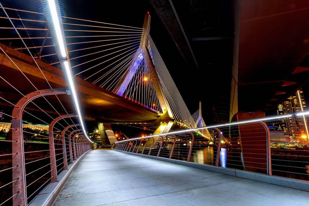 Engineering and art converge. .
.
.
#boston #bridge #travel #eastcoast #newengland #nightphotography #longexposure #lights #bostonusa #visitboston #cityscape #urbanoutdoors #urbantravel #massachusetts #nightphoto #transportation #getoutside #takeawal