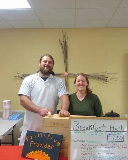 Primitive Provider at The Winter Farmers Market