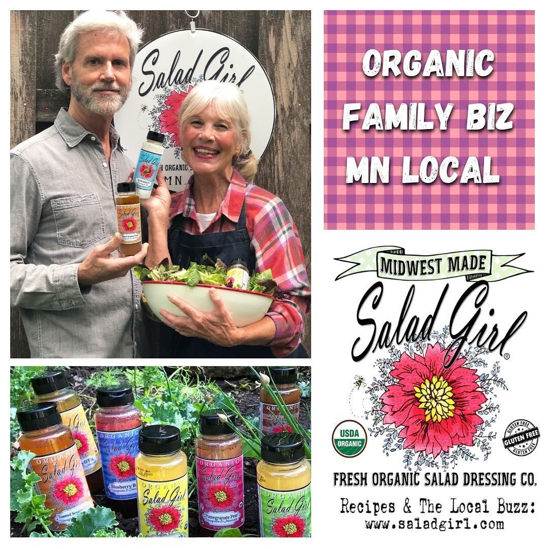 Salad Girl Special! 🥗💝
&bull;
For the rest of this month we&rsquo;re holding a promotion for this wonderfully tasty, woman-owned, local midwest business! Go to saladgirl.com to learn more about the Powells&rsquo; products, read their blog, and chec