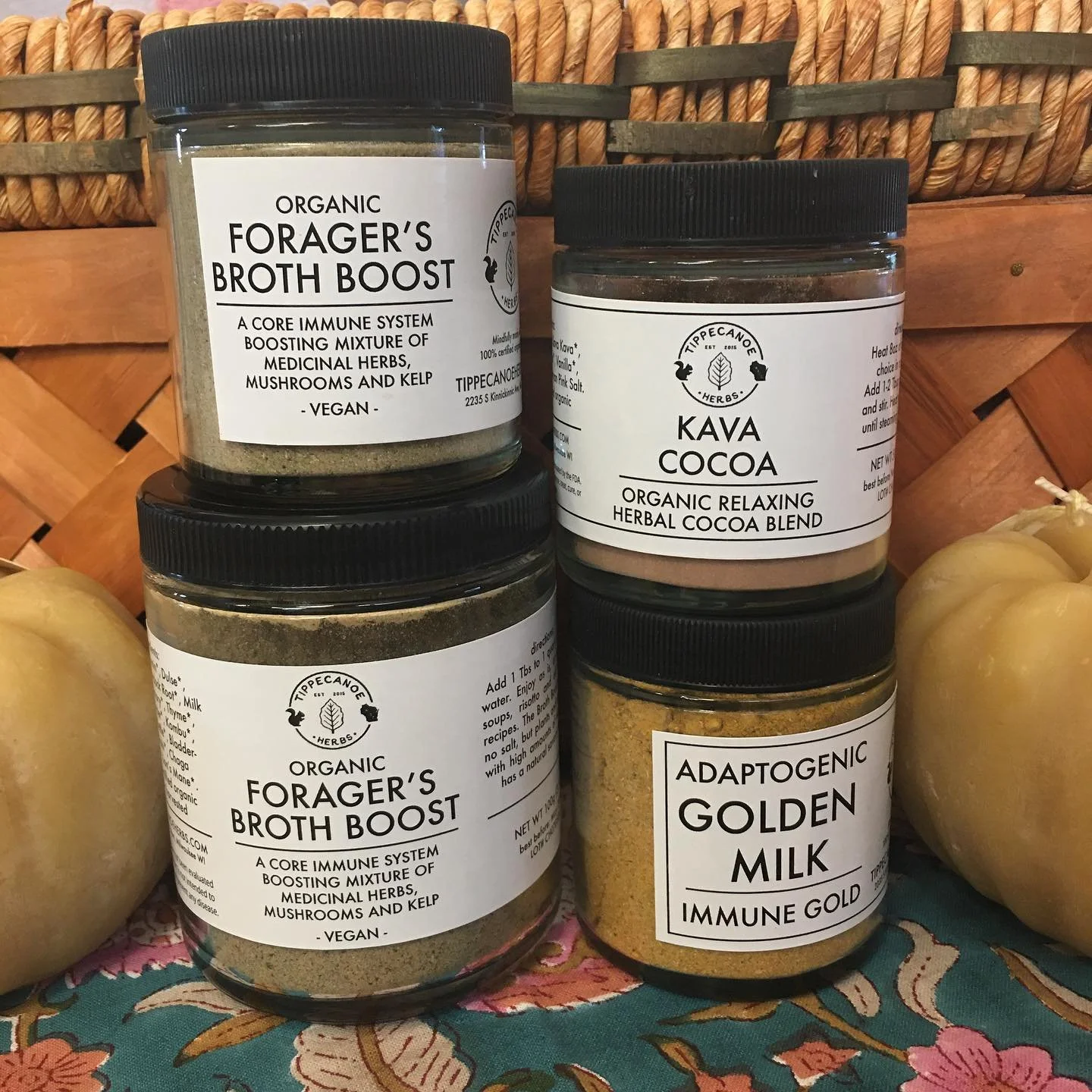 @tippecanoe_herbs products are 10% OFF through November 5th&mdash;these broth and drink mixes provide a cozy warm pick-me-up in the Autumn season 🍂 

#spacoop