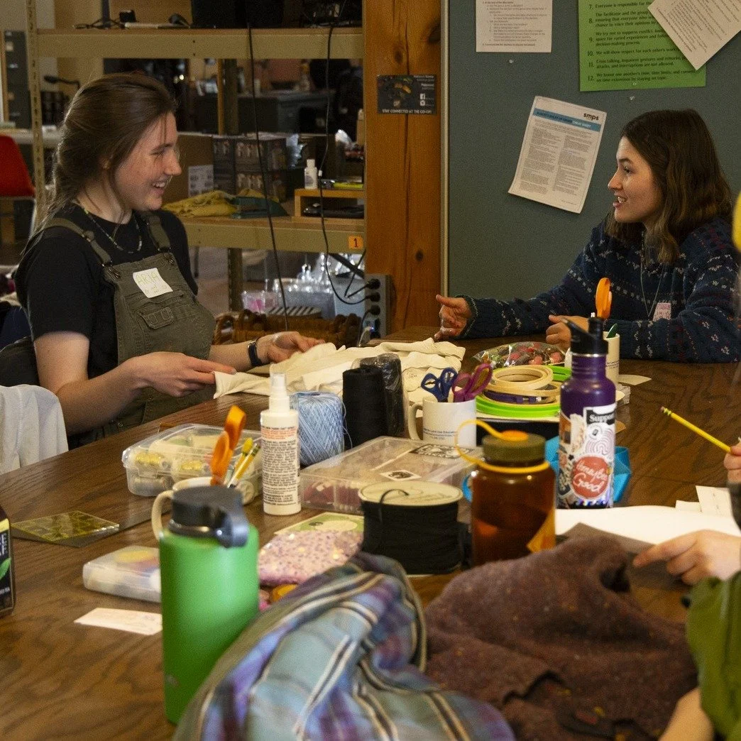 We have another mending workshop coming up at the Stevens Point Area Co-op. Have you been meaning to mend your clothes but dont have the supplies? Dont worry, we have got you covered. All you need to bring is yourself and whatever needs fixing and we
