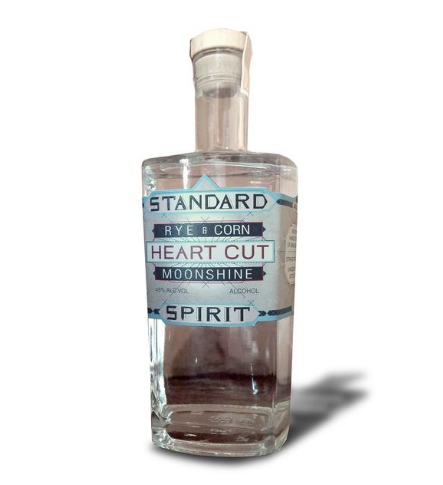 Standard Spirit Rye & Corn Heart Cut Moonshine // Mash & Grape