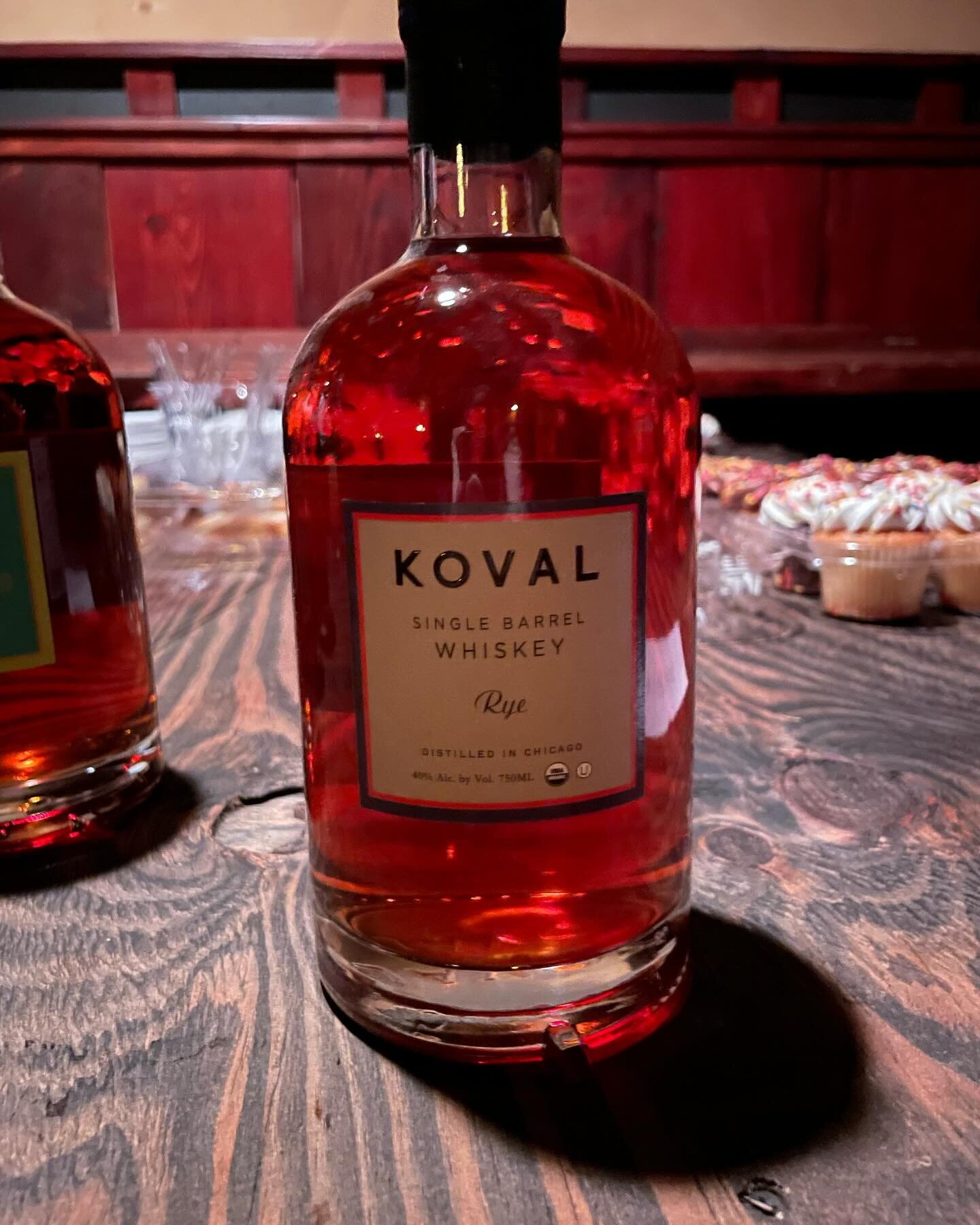 Thank you @kovaldistillery for a delicious tasting tonight @thegibsonbklyn for Women&rsquo;s History Month! We got to try some great bottles including&hellip;. Koval Rye with tasting notes of maple, candy corn, and ginger with a spicy hot finish, mak