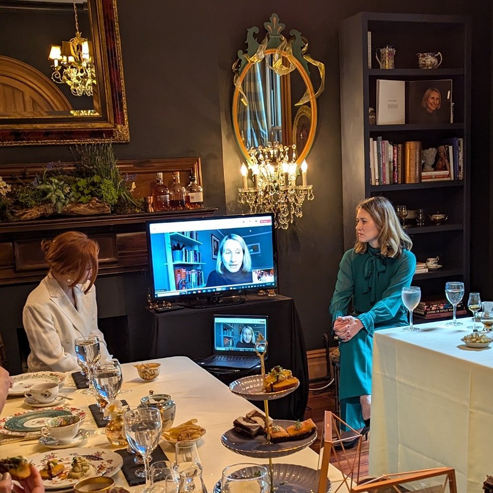 @theglenrothes team Jen Blair (New York Market Lead) and Lindsey Nauman (Senior Brand Manager) moderated a virtual Q&amp;A with Master Whisky Maker Laura Rampling