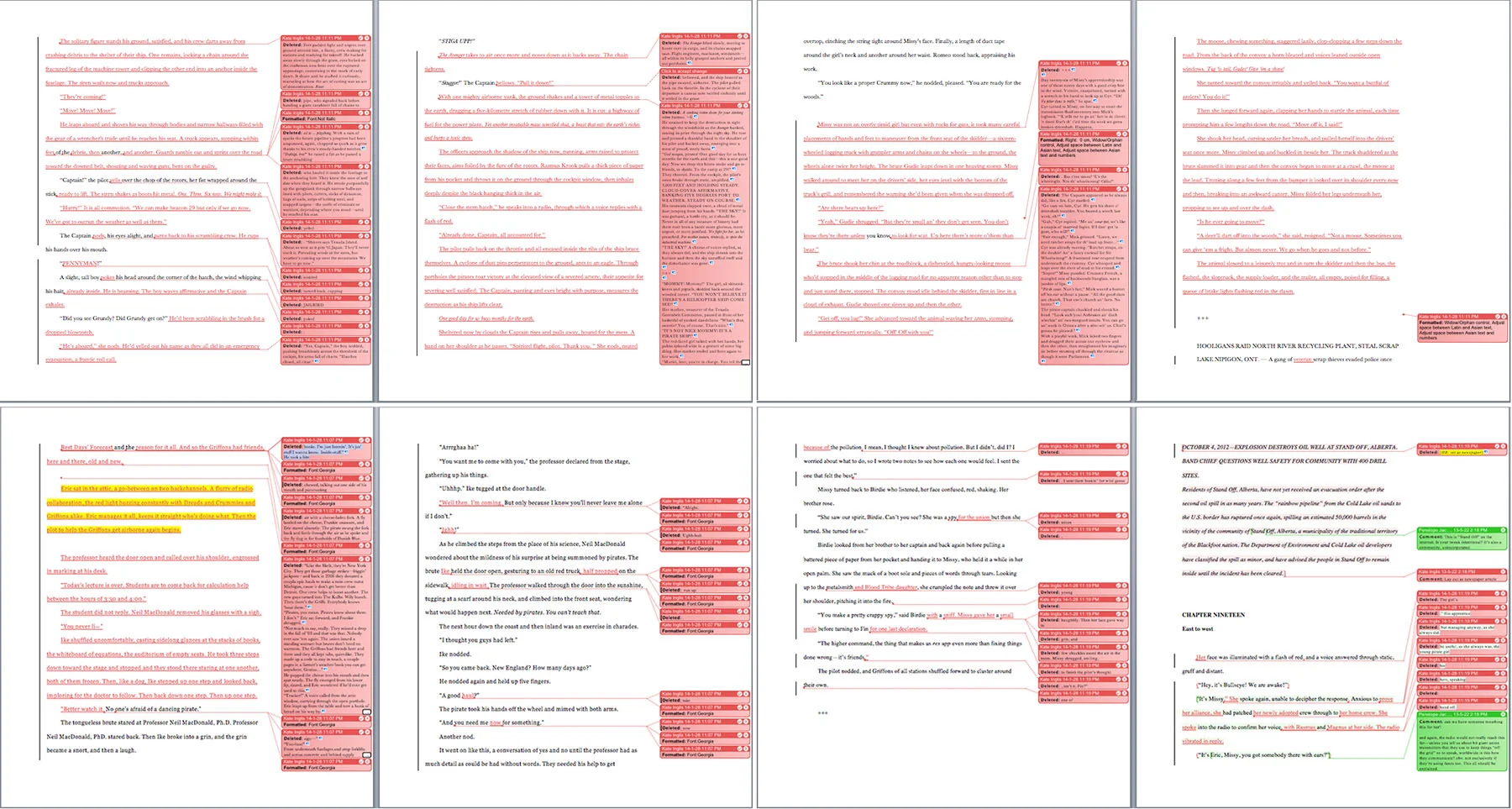 Editors make writers