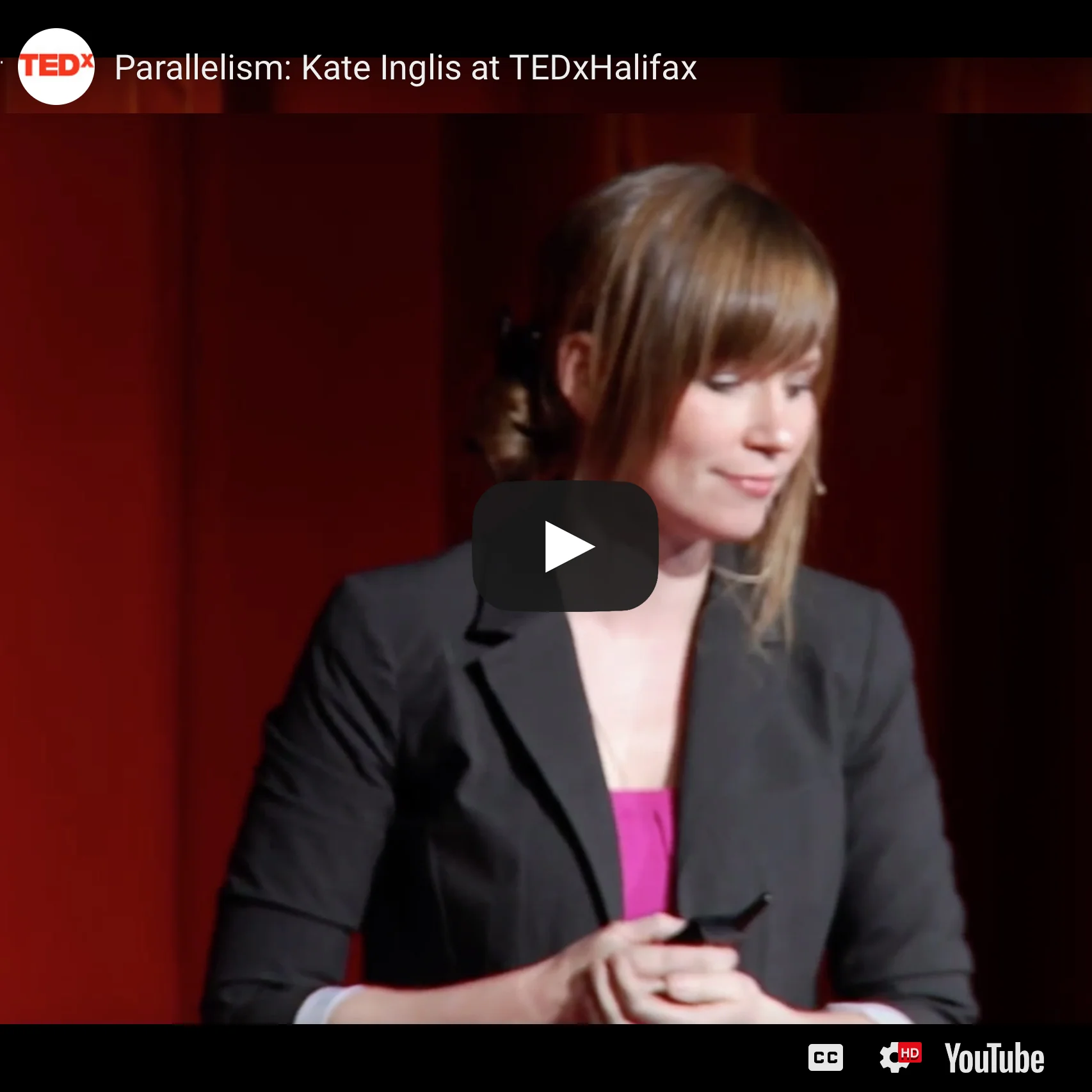 At TEDxHalifax