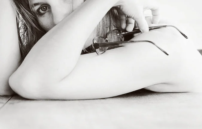With glittering eyes